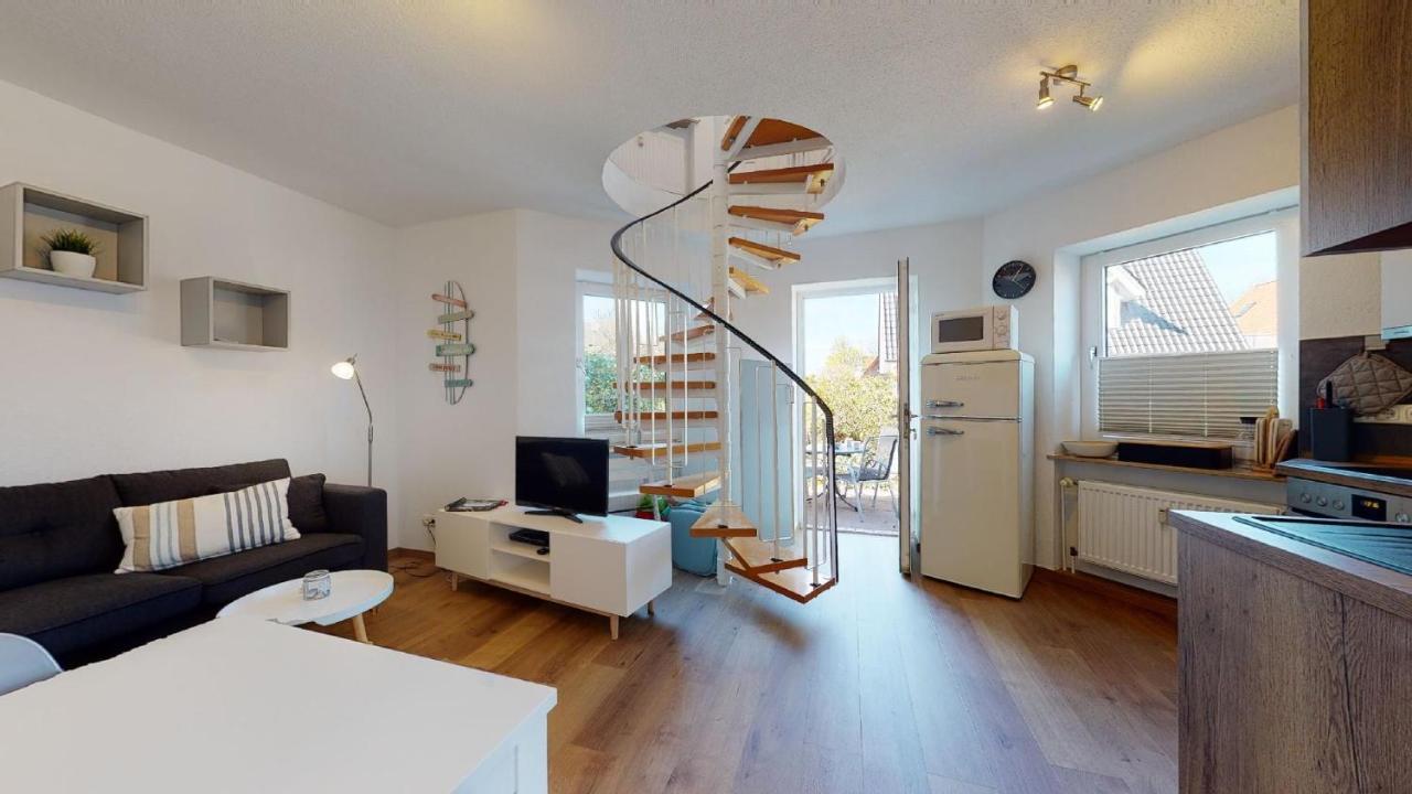 Ferienwohnung Gustav - Moderne Maisonette-Wohnung Mit Terrasse Вангероге Экстерьер фото